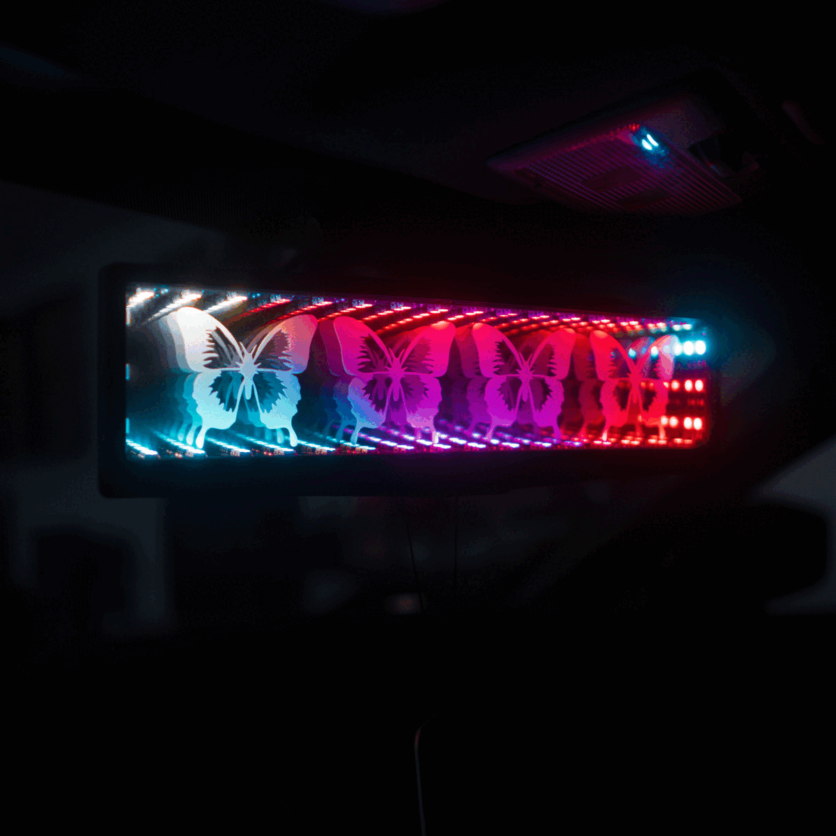 "Butterfly" RGB Endless Infinity Mirror